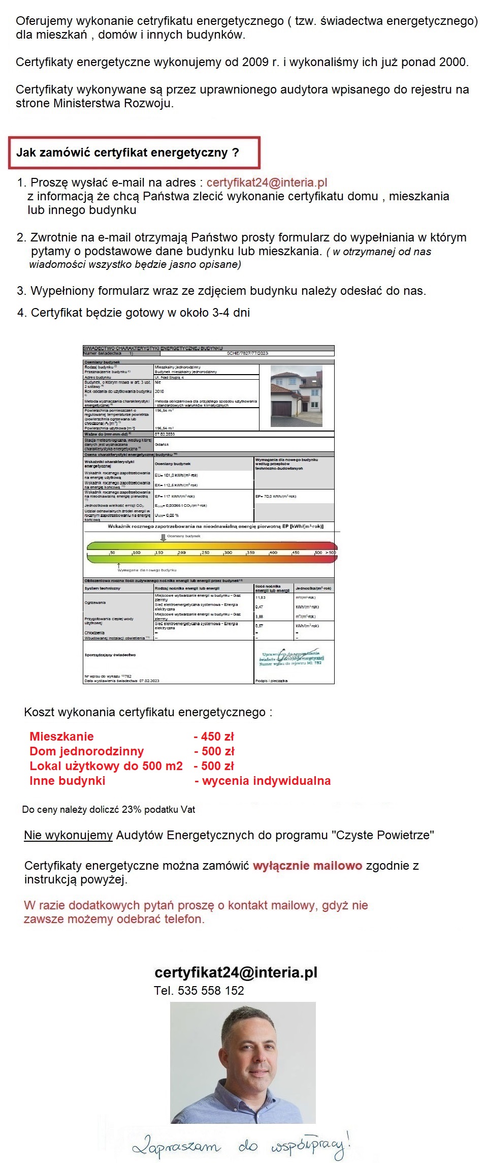audyty energetyczne Barlinek
